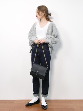 りっぴーさん（レディース・154cm）の冬コーディネート