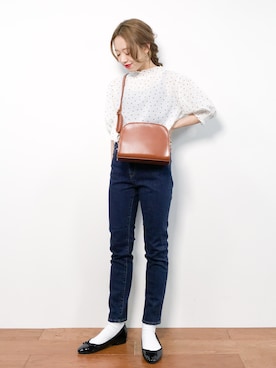 りっぴーさん（レディース・154cm）の冬コーディネート