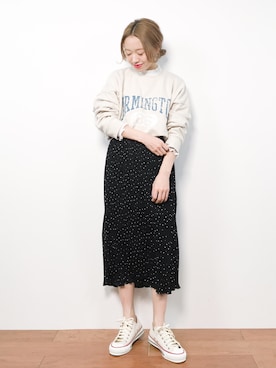 りっぴーさん（レディース・154cm）の冬コーディネート