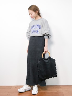 りっぴーさん（レディース・154cm）の冬コーディネート