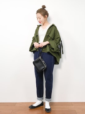 りっぴーさん（レディース・154cm）の冬コーディネート