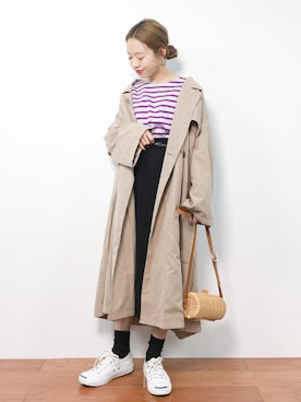 りっぴーさん（レディース・154cm）の冬コーディネート