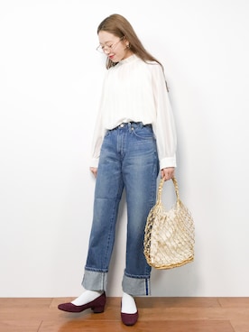 りっぴーさん（レディース・154cm）の春コーディネート