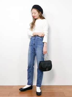 りっぴーさん（レディース・154cm）の春コーディネート