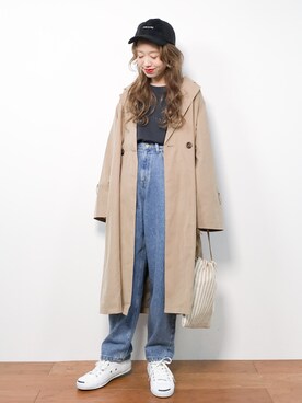 りっぴーさん（レディース・154cm）の春コーディネート