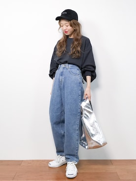 りっぴーさん（レディース・154cm）の春コーディネート