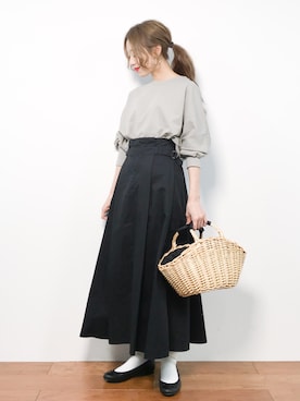 りっぴーさん（レディース・154cm）の春コーディネート