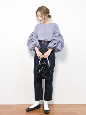 りっぴーさん(レディース・154cm)の春コーディネート