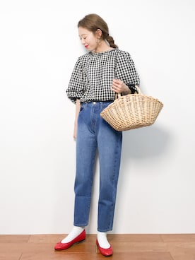 りっぴーさん（レディース・154cm）の春コーディネート