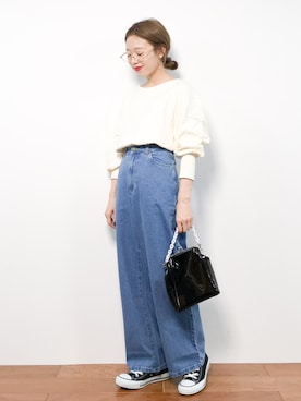 りっぴーさん（レディース・154cm）の春コーディネート