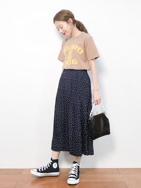 りっぴーさん（レディース・154cm）の春コーディネート