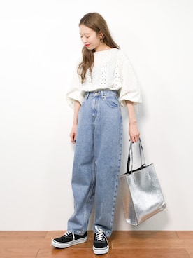 りっぴーさん（レディース・154cm）の春コーディネート