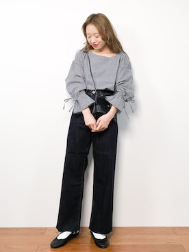 りっぴーさん（レディース・154cm）の春コーディネート