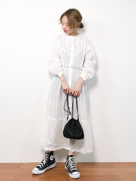 りっぴーさん（レディース・154cm）の春コーディネート