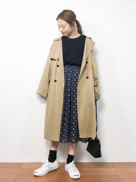 りっぴーさん（レディース・154cm）の春コーディネート