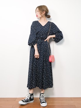 りっぴーさん（レディース・154cm）の春コーディネート