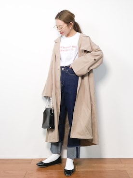 りっぴーさん(レディース・154cm)の春コーディネート