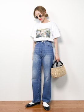 りっぴーさん（レディース・154cm）の春コーディネート