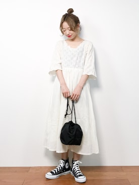 りっぴーさん（レディース・154cm）の春コーディネート