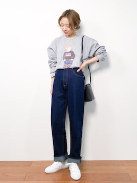 りっぴーさん（レディース・154cm）の春コーディネート