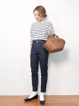 りっぴーさん（レディース・154cm）の春コーディネート