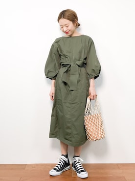 りっぴーさん（レディース・154cm）の春コーディネート