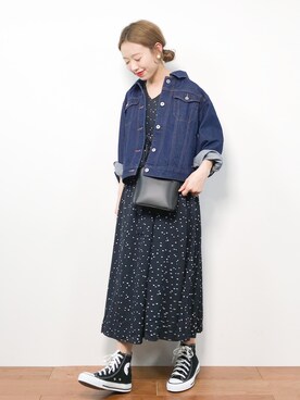 りっぴーさん（レディース・154cm）の春コーディネート