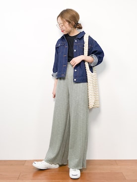 りっぴーさん（レディース・154cm）の春コーディネート