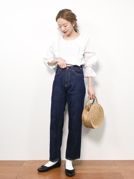 りっぴーさん(レディース・154cm)の春コーディネート