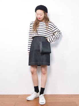 りっぴーさん（レディース・154cm）の春コーディネート