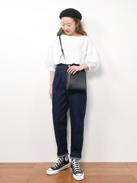 りっぴーさん（レディース・154cm）の春コーディネート