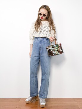 りっぴーさん(レディース・154cm)の春コーディネート