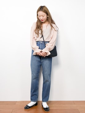 りっぴーさん（レディース・154cm）の春コーディネート