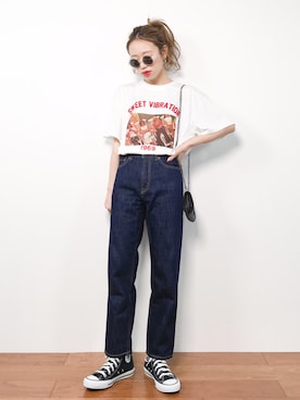 りっぴーさん（レディース・154cm）の春コーディネート