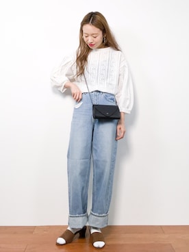 りっぴーさん（レディース・154cm）の春コーディネート