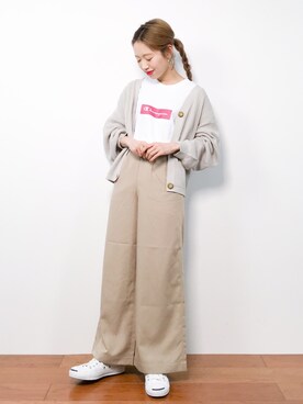 りっぴーさん(レディース・154cm)の春コーディネート