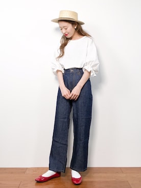 りっぴーさん（レディース・154cm）の春コーディネート