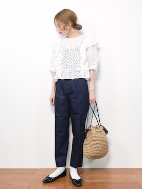 りっぴーさん（レディース・154cm）の春コーディネート