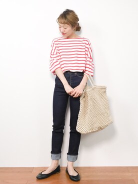 りっぴーさん(レディース・154cm)の春コーディネート