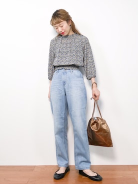 りっぴーさん(レディース・154cm)の春コーディネート