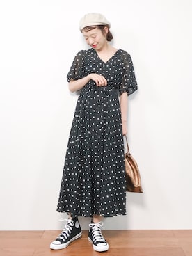 りっぴーさん(レディース・154cm)の春コーディネート