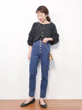 りっぴーさん（レディース・154cm）の春コーディネート