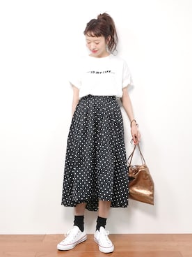 りっぴーさん（レディース・154cm）の春コーディネート