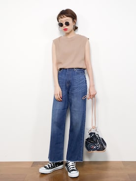 りっぴーさん(レディース・154cm)の夏コーディネート