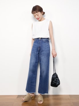 りっぴーさん(レディース・154cm)の夏コーディネート