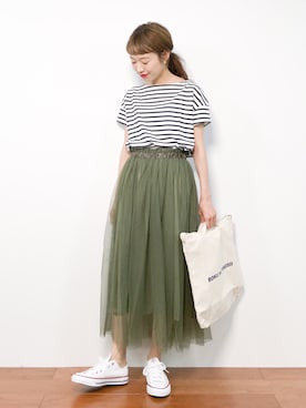 りっぴーさん（レディース・154cm）の夏コーディネート