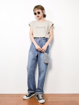 りっぴーさん（レディース・154cm）の夏コーディネート