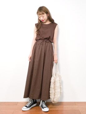 りっぴーさん(レディース・154cm)の夏コーディネート