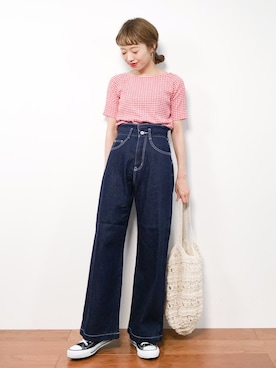 りっぴーさん(レディース・154cm)の夏コーディネート