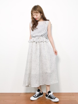 りっぴーさん(レディース・154cm)の夏コーディネート